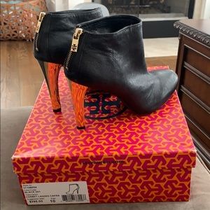 Tory Burch Corbet Black Booties - Size was 10